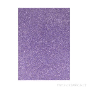ΑΦΡΩΔΕΣ ΦΥΛΛΟ GLITTER LIGHT PURPLE Α4 210x297mm 2,0 mm