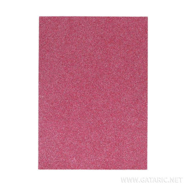 ΑΦΡΩΔΕΣ ΦΥΛΛΟ GLITTER DARK PINK Α4 210x297mm 2,0 mm