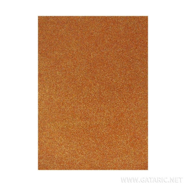 ΑΦΡΩΔΕΣ ΦΥΛΛΟ GLITTER COPPER Α4 210x297mm 2,0 mm