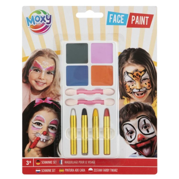 ΣΕΤ ΖΩΓΡΑΦΙΚΗΣ ΠΡΟΣΩΠΟΥ FACE PAINTING ΜΙΚΡΟ