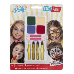 ΣΕΤ ΖΩΓΡΑΦΙΚΗΣ ΠΡΟΣΩΠΟΥ FACE PAINTING ΜΙΚΡΟ
