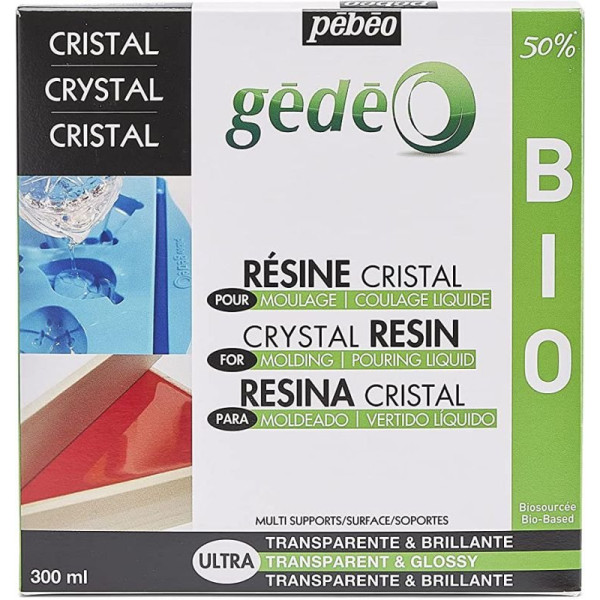 ΡΗΤΙΝΗ ΥΓΡΟ ΓΥΑΛΙ 50% bio 300ml GEDEO PEBEO BIO