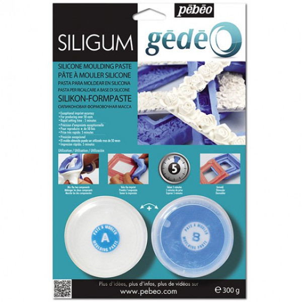 ΣΙΛΙΚΟΝΗ ΤΑΧΕΙΑΣ ΠΗΞΕΩΣ 2 ΣΥΣΤΑΤΙΚΩΝ 300g GEDEO PEBEO