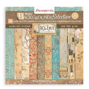 ΜΠΛΟΚ SCRAPBOOKING STAMBERIA 30,5X30,5CM 10ΦΥΛΛΑ (12"X12") - KLIMT