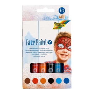 ΣΕΤ ΖΩΓΡΑΦΙΚΗΣ ΠΡΟΣΩΠΟΥ FACE PAINTING KIT II 6 ΧΡΩΜΑΤΑ ΣΕΤ ΖΩΓΡΑΦΙΚΗΣ ΠΡΟΣΩΠΟΥ FACE PAINTING KIT II 6 ΧΡΩΜΑΤΑ