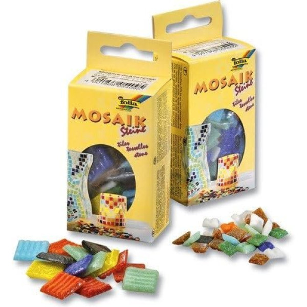 ΨΗΦΙΔΕΣ ΜΩΣΑΪΚΑ ΠΛΑΚΑΚΙΑ 200gr 300τεμ 10X10MM ΔΙΑΦΟΡΑ ΧΡΩΜΑΤΑ