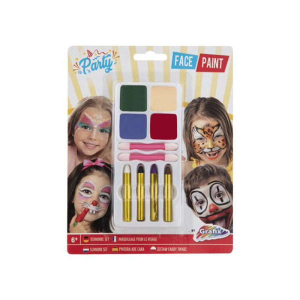 ΣΕΤ ΖΩΓΡΑΦΙΚΗΣ ΠΡΟΣΩΠΟΥ FACE PAINTING ΜΙΚΡΟ