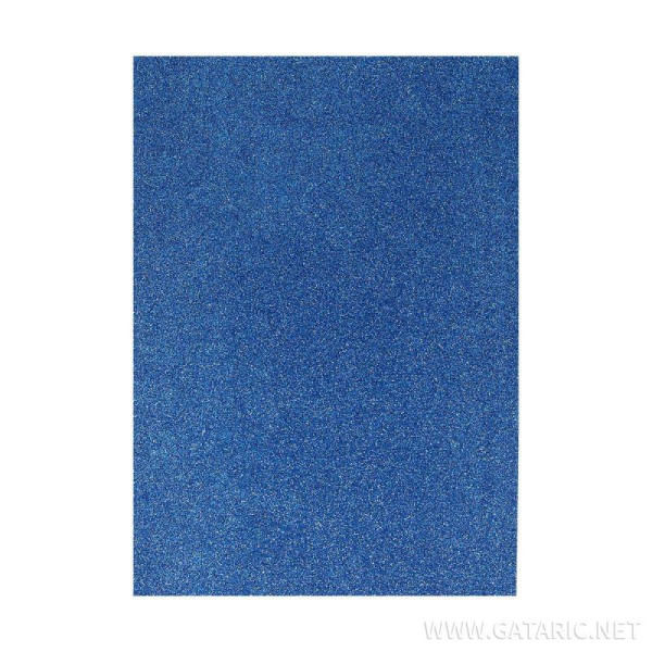 ΑΦΡΩΔΕΣ ΦΥΛΛΟ Α4 210x297 GLITTER BLUE 2,0 mm