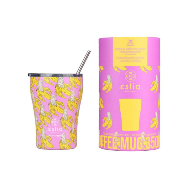 ΘΕΡΜΟΣ COFFEE MUG SAVE THE AEGEAN 350ml BANANA SWIRL