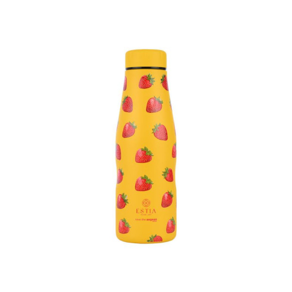 ΘΕΡΜΟΣ TRAVEL FLASK SAVE THE AEGEAN 500ml BERRY BRIGHT