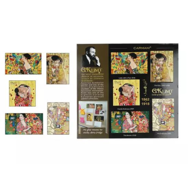 ΣΕΤ 5 ΜΑΓΝΗΤΩΝ - G. Klimt