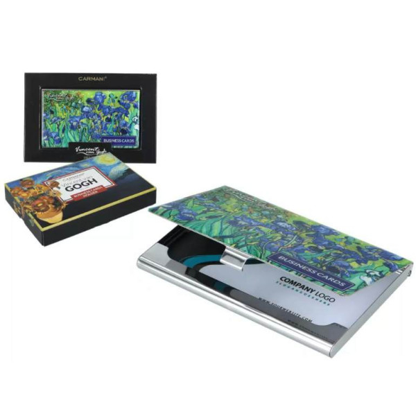 Θήκη επαγγελματικής κάρτας - V. van Gogh, Ίριδες (CARMANI)