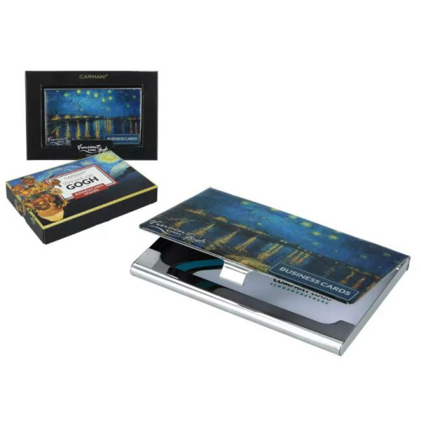 Θήκη επαγγελματικής κάρτας - V. van Gogh, Έναστρη νύχτα πάνω από τον Ροδανό (CARMANI)