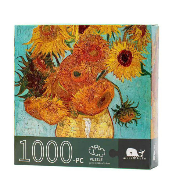 ΠΑΖΛ - V. VAN GOGH, ΗΛΙΟΤΡΟΠΙΑ 1000 ΚΟΜΜΑΤΙΑ