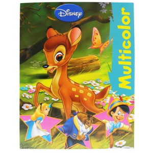 ΒΙΒΛΙΟ ΖΩΓΡΑΦΙΚΗΣ DISNEY MULTICOLOR A4 32 ΣΕΛΙΔΕΣ ΣΕ 8 ΣΧΕΔΙΑ