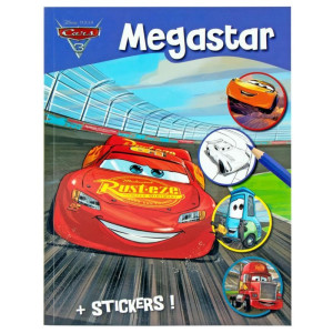 ΒΙΒΛΙΟ ΖΩΓΡΑΦΙΚΗΣ DISNEY MEGACOLOR Α4 128 ΣΕΛΙΔΕΣ+ΑΥΤΟΚΟΛΛΗΤΑ ΣΕ 5 ΣΧΕΔΙΑ