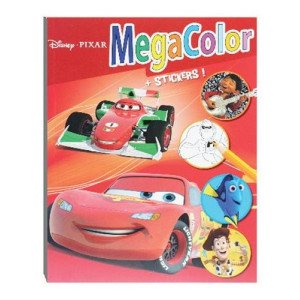 ΒΙΒΛΙΟ ΖΩΓΡΑΦΙΚΗΣ DISNEY MEGACOLOR Α4 128 ΣΕΛΙΔΕΣ+ΑΥΤΟΚΟΛΛΗΤΑ ΣΕ 5 ΣΧΕΔΙΑ