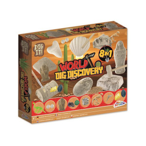 ΠΑΙΧΝΙΔΙ ΑΝΑΣΚΑΦΩΝ WORLD DIG DISCOVERY 8-in-1