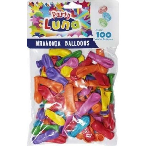 ΜΠΑΛΟΝΙΑ ΝΕΡΟΥ 10cm 100ΤΕΜ