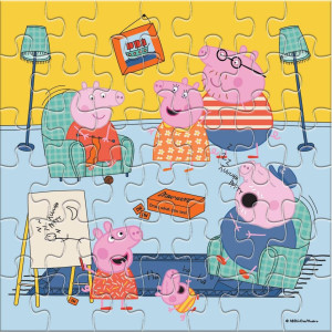 ΠΑΖΛ ΧΡΩΜΑΤΙΣΜΟΥ 2 ΟΨΕΩΝ "PEPPA PIG" 42ΤΕΜ LUNA TOYS