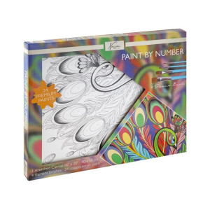 ΚΑΜΒΑΣ ΖΩΓΡΑΦΙΚΗΣ ΜΕ ΑΡΙΘΜΗΣΗ PEACOCK-ΠΑΓΩΝΙ 40x50cm ΚΑΜΒΑΣ ΖΩΓΡΑΦΙΚΗΣ ΜΕ ΑΡΙΘΜΗΣΗ PEACOCK-ΠΑΓΩΝΙ 40x50cm
