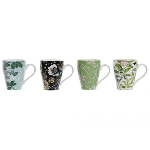 ΚΟΥΠΑ ΠΟΡΣΕΛΑΝΗ 12,5X8,6X11 320ML FLOWERS 4ΣΧΕΔΙΑ
