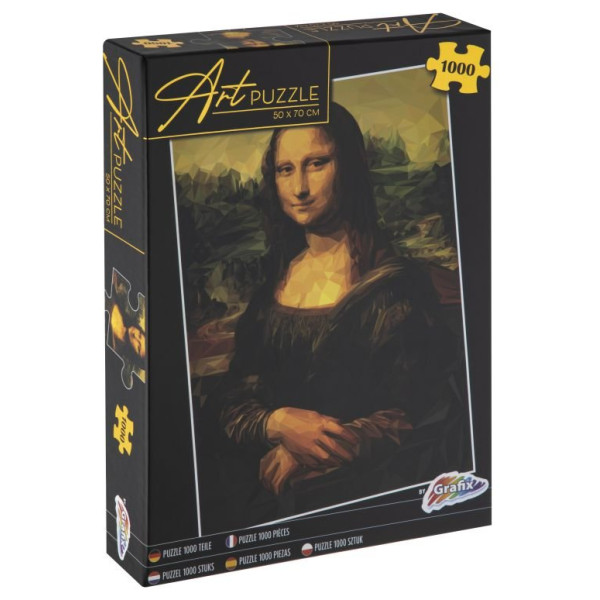 ΠΑΖΛ ΤΕΧΝΗΣ 1000 ΤΕΜ MONA LIZA 50X70