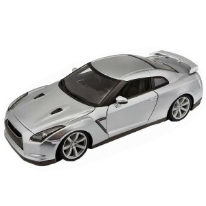 BBURAGO ΜΕΤΑΛΛΙΚΟ ΚΛΙΜΑΚΑ 1:18 2009 NISSAN SKYLINE GT-R R35 1:18 ΑΣΗΜΙ