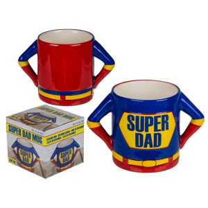 ΚΟΥΠΑ, SUPER DAD, 18 X 11 CM ΣΕ ΣΥΣΚΕΥΑΣΙΑ ΔΩΡΟΥ