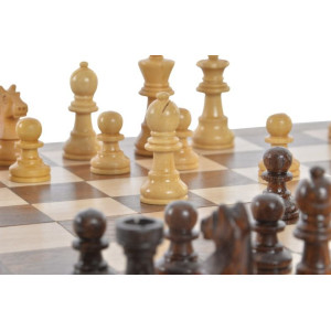 ΠΑΙΧΝΙΔΙ ΣΚΑΚΙ ΞΥΛΟ ΟΞΙΑΣ 25,5X25,5X2
