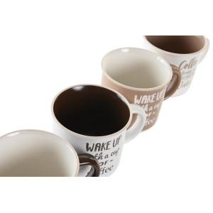 ΚΟΥΠΑ ΠΟΡΣΕΛΑΝΗΣ 12,5X9,6X8,7 370ML, COFFEE 4ΣΧΕΔΙΑ