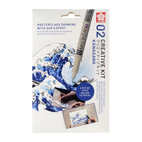 SAKURA ART KIT "GREAT WAVE OF KANAGAWA"