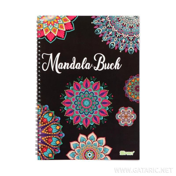 ΒΙΒΛΙΟ ΖΩΓΡΑΦΙΚΗΣ MANDALA Α4 70 ΦΥΛΛΑ