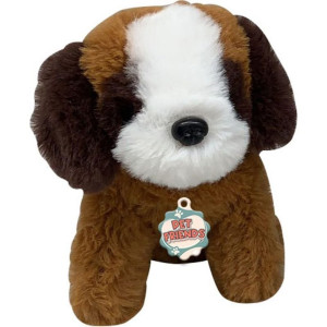 ΛΟΥΤΡΙΝΟ ΖΩΑΚΙ PET FRIENDS 12cm ΣΕ 4 ΣΧΕΔΙΑ LUNA TOYS