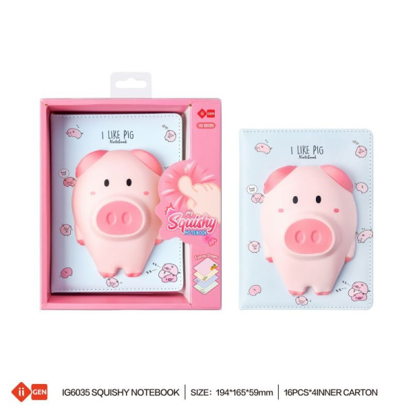 ΣΗΜΕΙΩΜΑΤΑΡΙΟ SQUISHY "PIG"