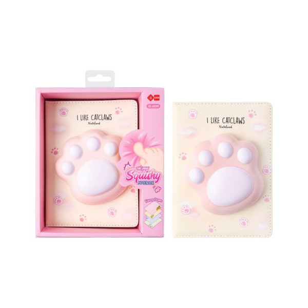 ΣΗΜΕΙΩΜΑΤΑΡΙΟ SQUISHY "CAT PAW"