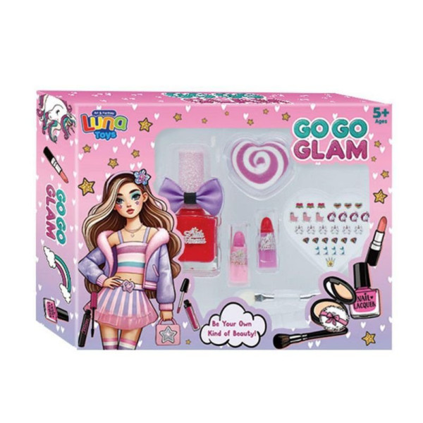 ΣΕΤ ΜΑΚΙΓΙΑΖ GO GO GLAM 6ΤΕΜ