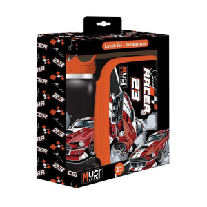 ΣΕΤ ΦΑΓΗΤΟΥ "STREET RACER" ΦΑΓΗΤΟΔΟΧΕΙΟ 800ml-ΠΑΓΟΥΡΙ ΑΝΟΞΕΙΔΩΤΟ 500ml