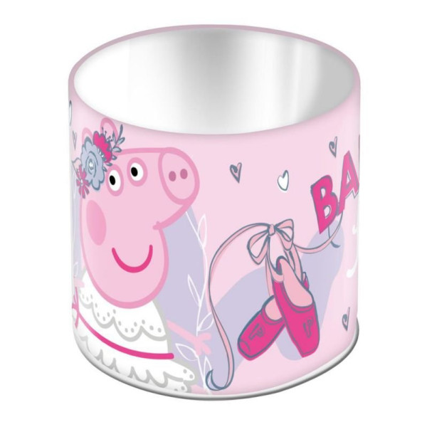 ΜΟΛΥΒΟΘΗΚΗ ΜΕΤΑΛΛΙΚΗ PEPPA PIG 10x11cm