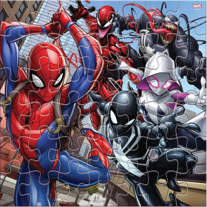 ΠΑΖΛ ΧΡΩΜΑΤΙΣΜΟΥ 2 ΟΨΕΩΝ "SPIDERMAN" 42ΤΕΜ