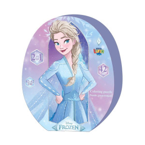 ΠΑΖΛ ΧΡΩΜΑΤΙΣΜΟΥ 2 ΟΨΕΩΝ "FROZEN" 42ΤΕΜ