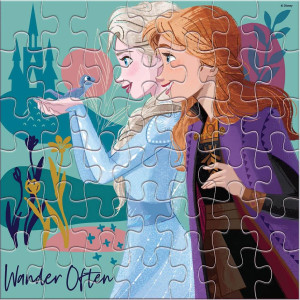 ΠΑΖΛ ΧΡΩΜΑΤΙΣΜΟΥ 2 ΟΨΕΩΝ "FROZEN" 42ΤΕΜ