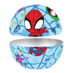 ΠΑΖΛ 2 ΣΕ 1 ΣΕ ΜΕΤΑΛΛΙΚΗ ΜΠΑΛΑ "SPIDEY AND HIS AMAZING FRIENDS" 60ΤEM