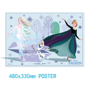 ΠΑΖΛ 2 ΣΕ 1 ΣΕ ΚΥΛΙΝΔΡΟ "FROZEN" 60ΤΕΜ