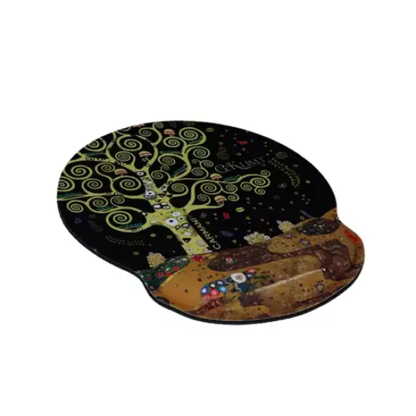 MOUSE PAD ΜΕ ΜΑΞΙΛΑΡΙ ΚΑΡΠΟΥ - G. Klimt, Το Δέντρο της Ζωής (CARMANI)