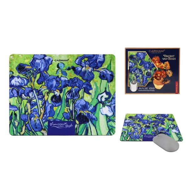 MOUSE PAD - V. van Gogh, Ίριδες CARMANI