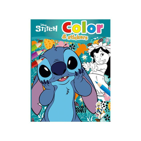 ΒΙΒΛΙΟ ΖΩΓΡΑΦΙΚΗΣ STITCH Α4 ΜΕ ΑΥΤΟΚΟΛΛΗΤΑ 32 ΣΕΛΙΔΕΣ