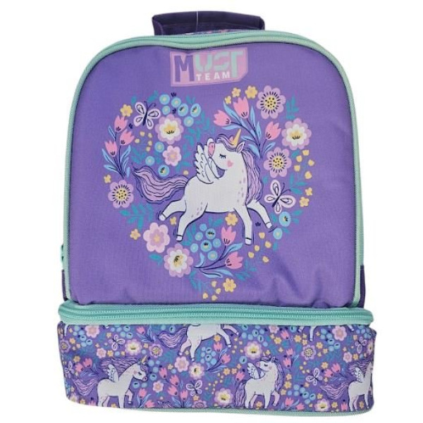 ΤΣΑΝΤΑΚΙ ΦΑΓΗΤΟΥ ΙΣΟΘΕΡΜΙΚ0 " PURPLE UNICORN" 2 ΘΗΚΕΣ MUST