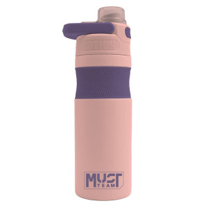 ΘΕΡΜΟΣ ΑΝΟΞΕΙΔΩΤΟ ΡΟΖ ΑΠΑΛΟ-ΜΩΒ 500ml MUST TEAM ΘΕΡΜΟΣ ΑΝΟΞΕΙΔΩΤΟ ΡΟΖ ΑΠΑΛΟ-ΜΩΒ 500ml MUST TEAM