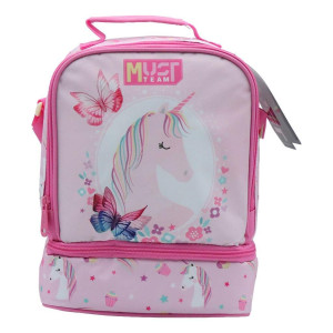 ΤΣΑΝΤΑΚΙ ΦΑΓΗΤΟΥ ΙΣΟΘΕΡΜΙΚΟ "YUMMY PINK UNICORN" 2 ΘΗΚΕΣ MUST TEAM